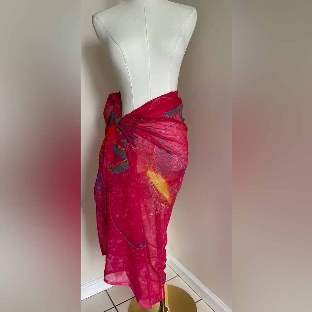 Sheer Tropical Wrap